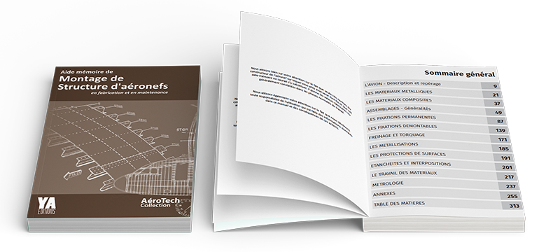 Aide-mémoire de montage de structure d'aéronefs